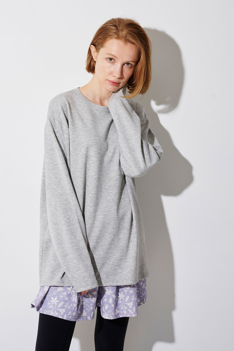 Active LONG T-SHIRT（Punch）杢Gray [New ITEM]