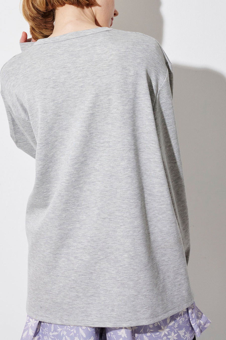 Active LONG T-SHIRT（Punch）杢Gray [New ITEM]
