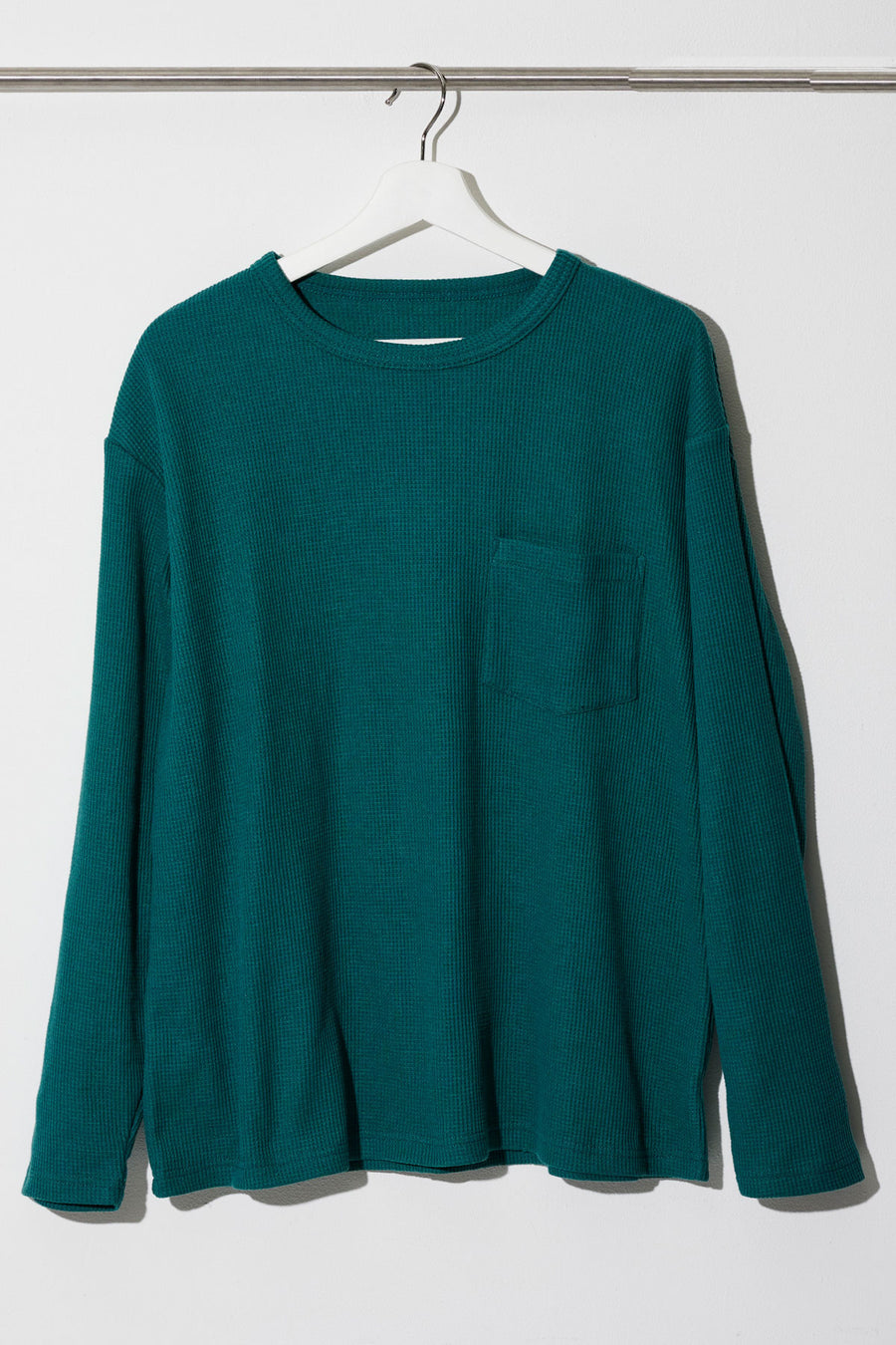 Relux LONG T-SHIRT（Waffle）D/Green [New ITEM]