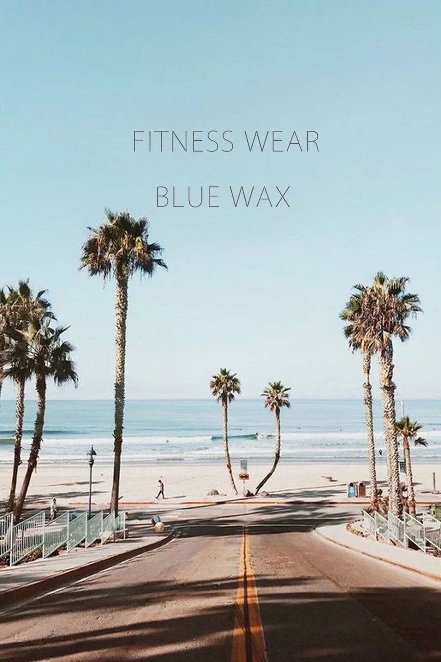[BLUE WAX]FITNESS WEAR