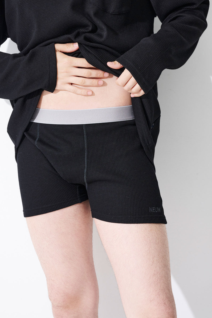 Relux wear BOXER（Waffle）Black [New Color]