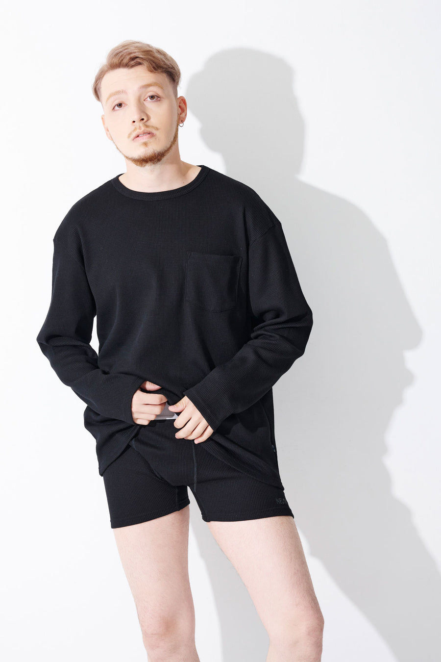 Relux wear BOXER（Waffle）Black [New Color]