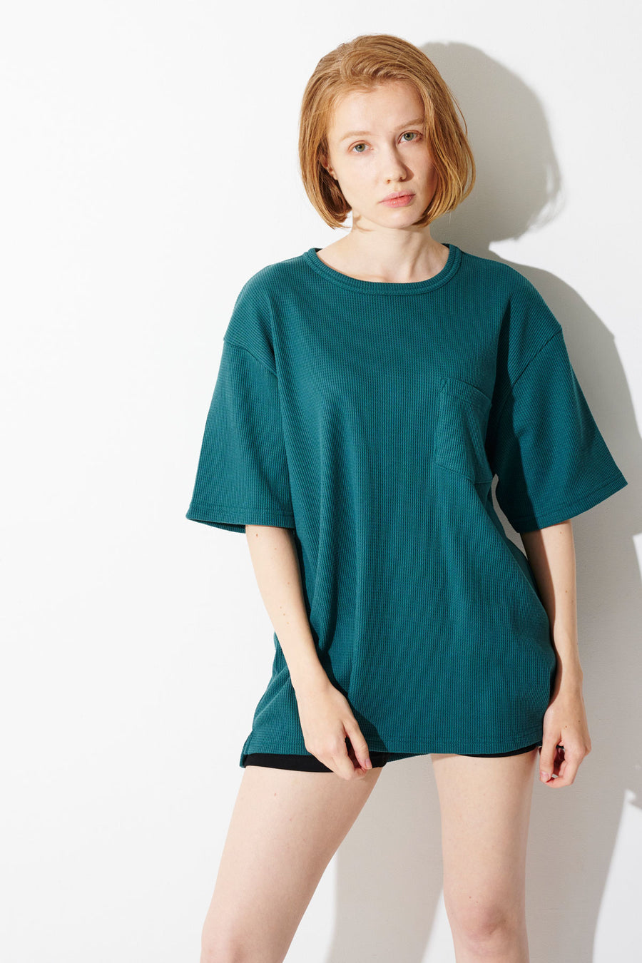Relux T-SHIRT（Waffle）D/Green [New ITEM]