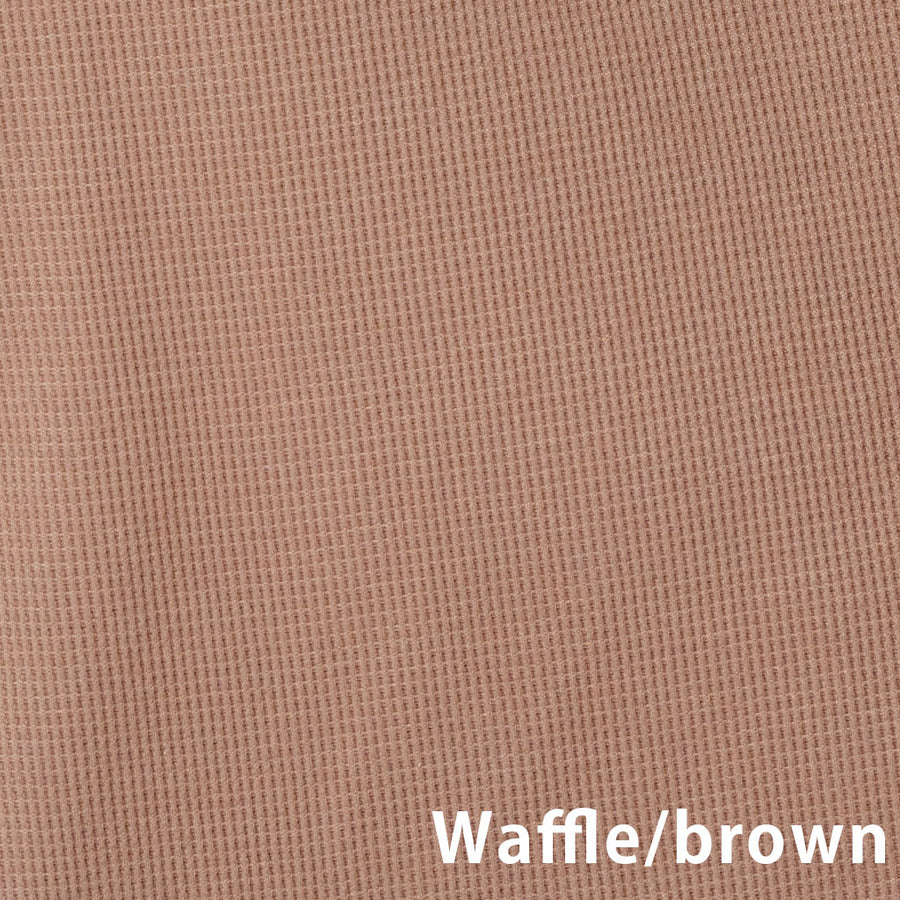 Lounge wear LONG PANTS（Waffle）Brown [New ITEM]