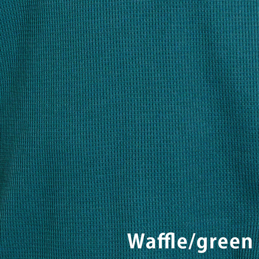 Lounge wear LONG PANTS（Waffle）D/Green [New ITEM]